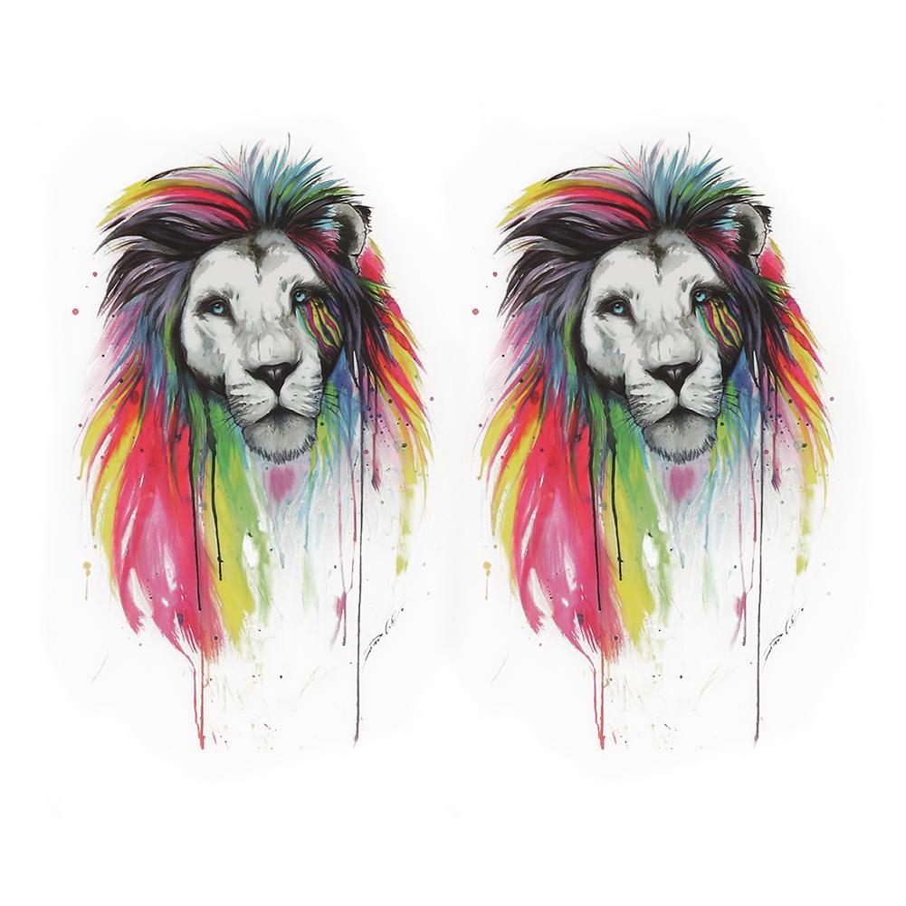 

2pcs Sticker Iron on Heat Transfer Patches for Clothes Applique Washable(No.6 )