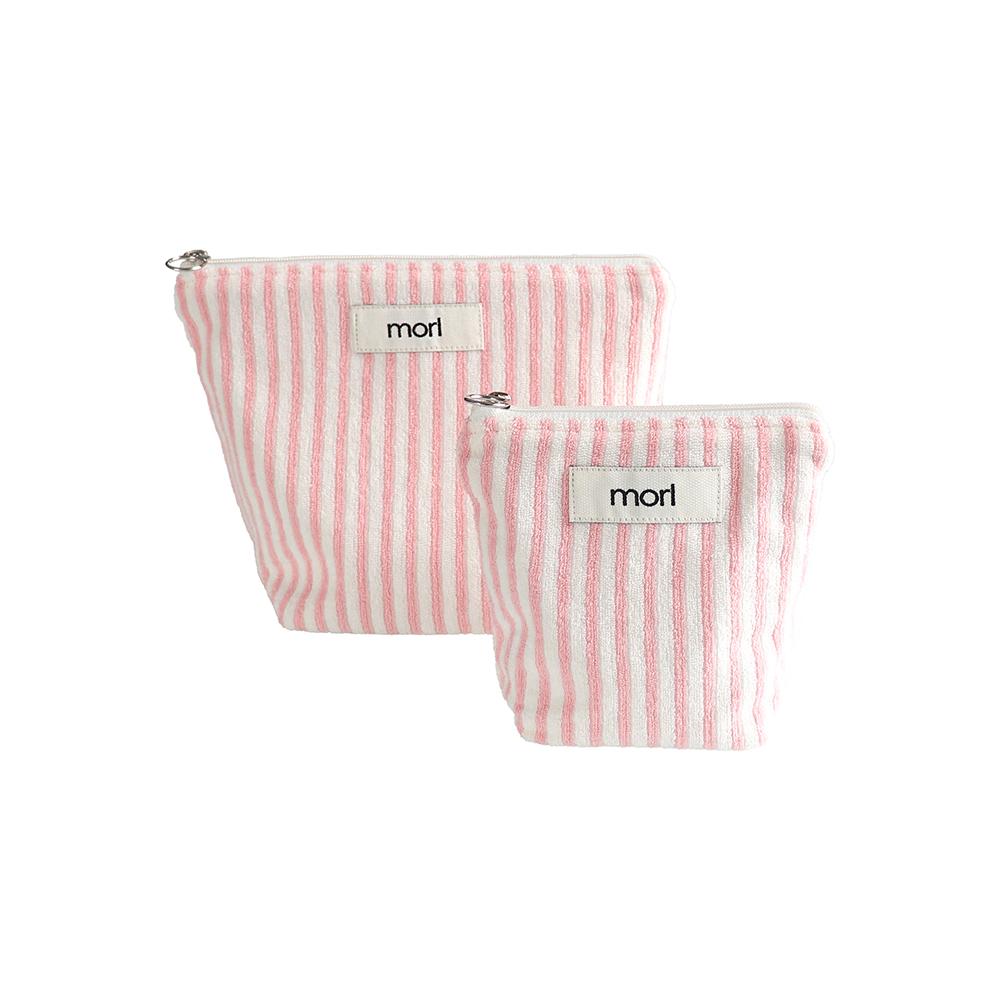 Morlhaus Mellow Pouch (Stripe/Pink)