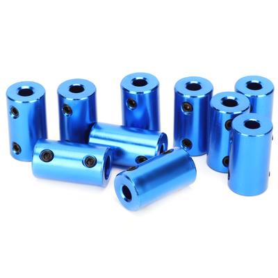 10Pcs Shaft Coupling Motor DIY Aluminum Alloy Boat Model 3D Printer Parts 5 X 8mm
