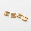 18mm 14K 18K Gold Plated Brass Round Connector for Necklaces Bracelet Clasps Diy Jewelry Making Supplies Findings