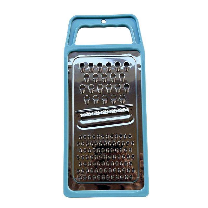 Multi-Purpose Stainless Steel Peeler, Grater, Slicer & Shredder for Vegetables, Garlic, Cheese, and Potatoes