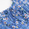 2025 Spring Women's Slimming Slit Printed Dress