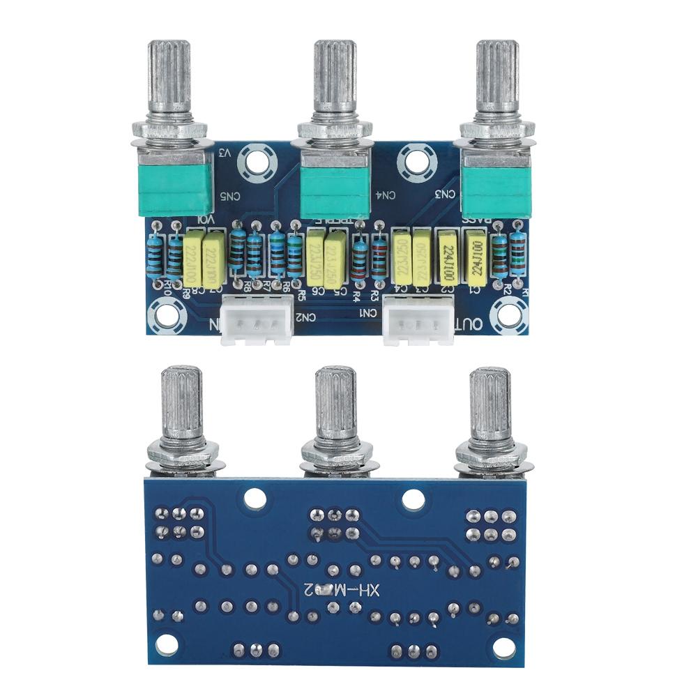 3 Channels Pre Amplifier Module Toning Board for Audio XH2.54 3P Socket