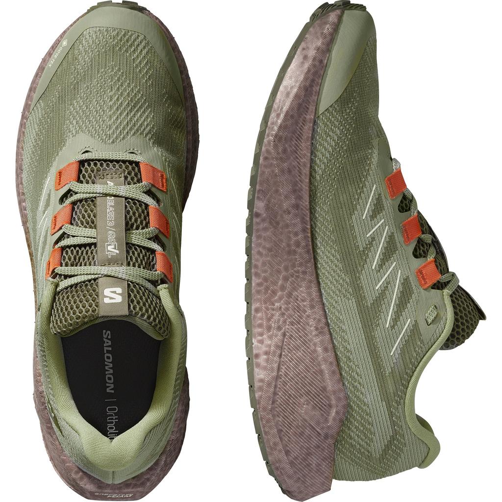 SALOMON Aero Blaze 3 Grvl Gore-Tex SensiFit Lightweight Comfortable Fabric Cushioning Waterproof Breathable Trail Running Shoes Men Sneakers 479785