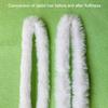 1PC Toys Plush Dolls Twisting Sticks Imitation Rabbit Hair Fluffy Toys Materials Miniature Doll