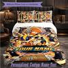 Personalized 3Pcs Bedding SetHaikyuu Custom Text Duvet Cover Pillowcase Set Bedroom Gift