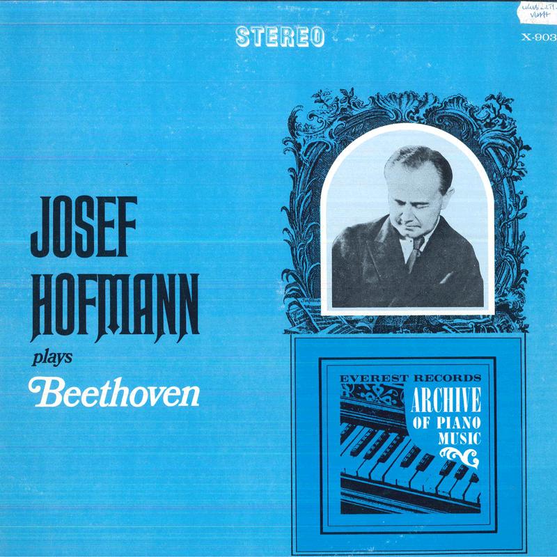 

LP Record JOSEF HOFMANN - Beethoven Piano Sonata Op2, No3 In X903 EVEREST US Classical Used