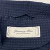 JOURNEYMAN Navy Seersucker Jacket Jacket M NavyUsed