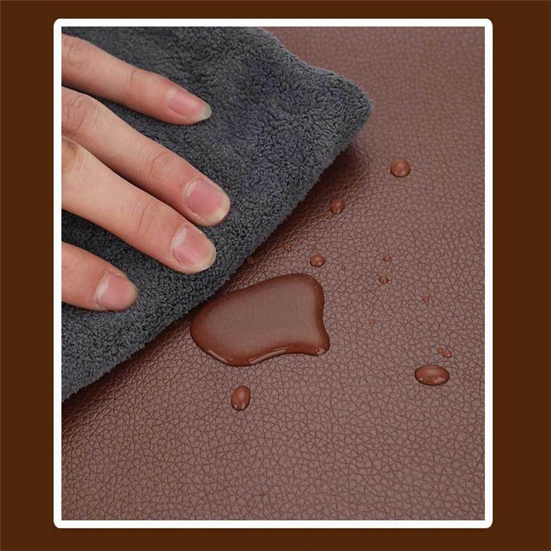 Strong Self-Adhesive Litchi-patterned Leather Patch Furniture & Car Interior Repair Sofa Seat Cover Fix Couch Dashboard Handbag Scratch Remover