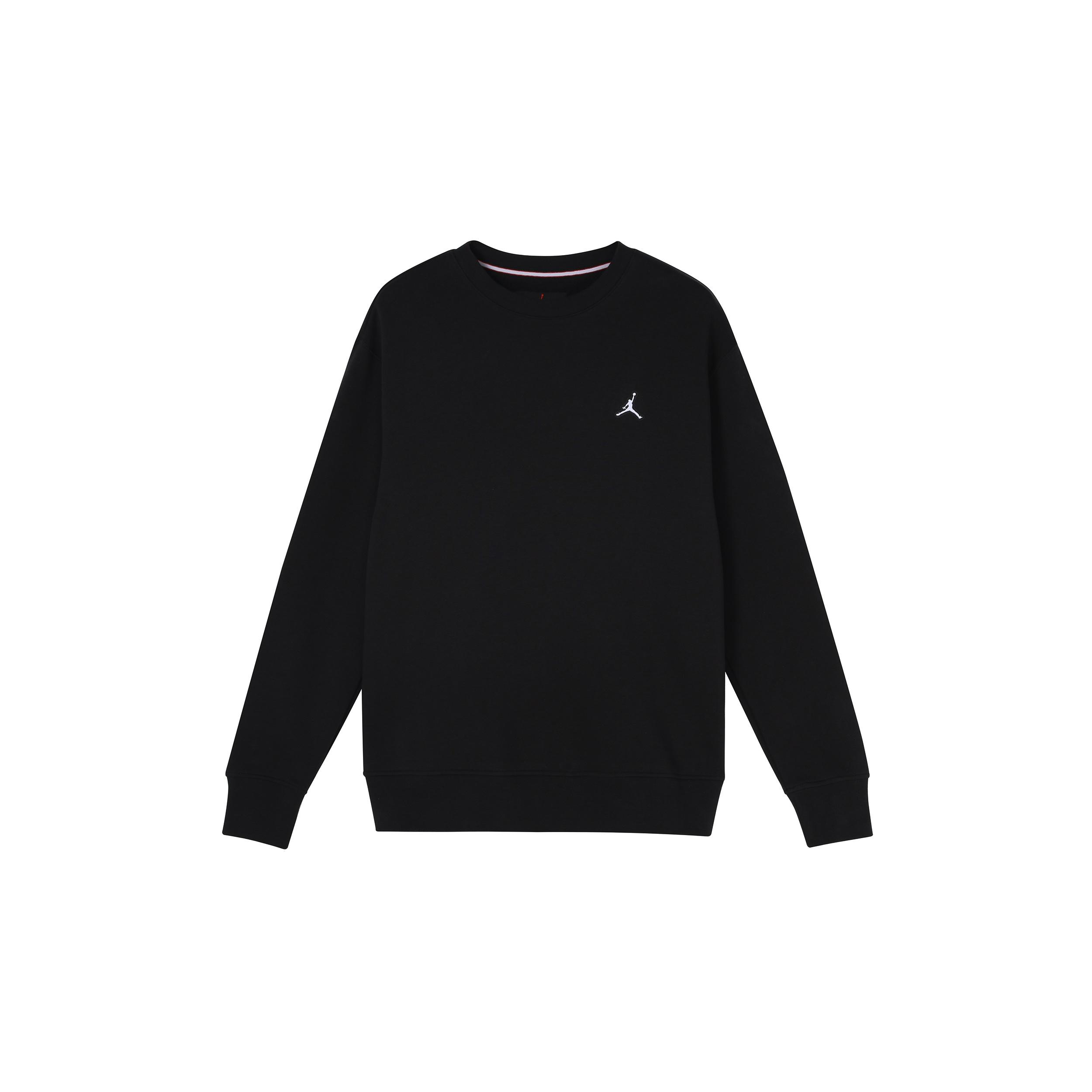 Air Jordan Solid Color Pullover Hoodie Men s Black DQ7521-010 S