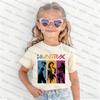 T-shirt a maniche corte Kpop Demon Hunters Genitore Figlio T-shirt Kpop Demon Hunters Carina Moda Casual Harajuku Cotone T-shirt per Bambini