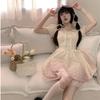 Sweet and gradual change princess puffy dress summer new small man waist thin pure desire