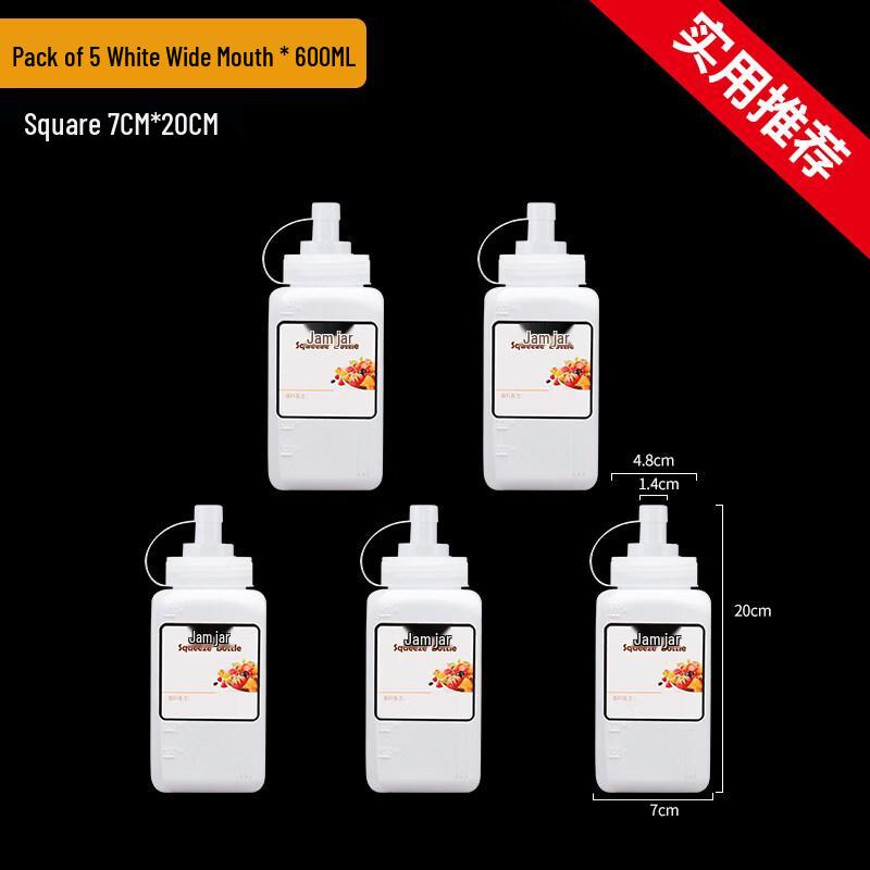 

ZISIZ Plastic Squeeze Sauce Bottle