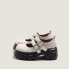 Fashion High Heels Loafers Women 2025 Spring British College Style Mary Janes shoes Chunky Platform Oxford shoes Woman Jk Uniform Shoes