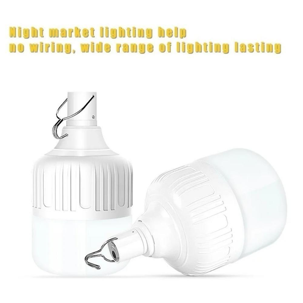 3000MAH Outdoor Emergency Light Bulb Field Camping USB Rechargeable LED Bulb Waterproof Flash Light Blackout Portable Light