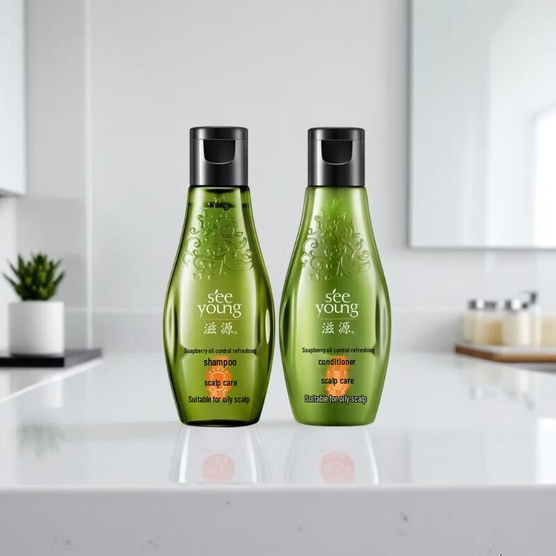 Seeyoung Soapnut Oil Control Hair Care Travel Set