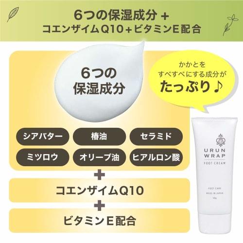 Urn Wrap Medicated Heel Cream, Heel Smoothing Cream, Exfoliating Care, Moisturizing Heel, Foot