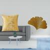 Elegant Ginkgo Leaves Throw Pillow Cover Home Decoration for Living Room Office Dorm Car Abstract