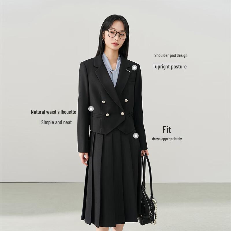 Women's Professional Blazer Suit Set