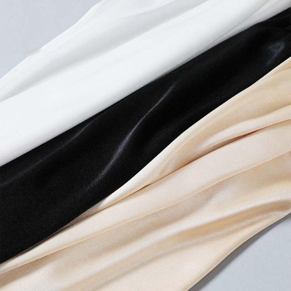 Satin Silk Safety Skirt Petticoat Thin Half Slips Dress Fashion Dress Underskirt Slips Girls