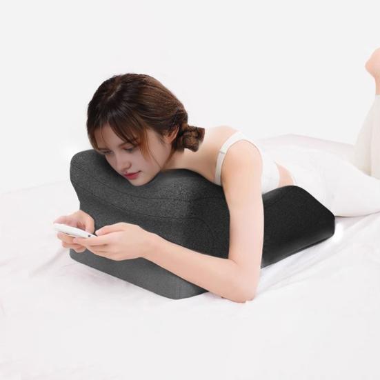 Wedge Prone Pillow Couples Intimacy Pillow Ergonomic Curved Memory Foam Cushion Leg Wedge Back Support Pillow for Sitting And Lying