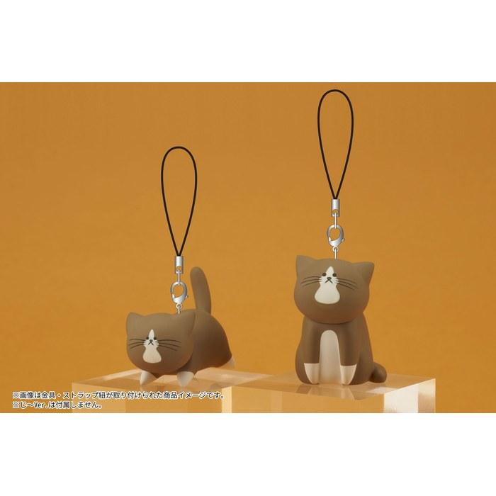 [Koike Tsuyoshi] Figure Strap Nyaa-aan! [Neko No Ponta] Dada-dat Ver. 35mm Painted Complete Figure