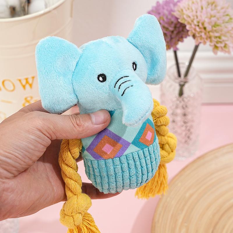 Dog Vocal Toys, Plush Toys, Cat Entertainment Toys, Small and Medium-sized Dog Training Teething Pet Toys