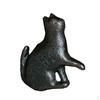 Cast Iron Cabinet Furniture Knobs and Pulls Cupboard Door Handle,Kittens Creative Decor,