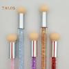 UV Gel Extension Washable Double Head Sponge Smudge Pen Nail Art Pen Painting Dotting Tool