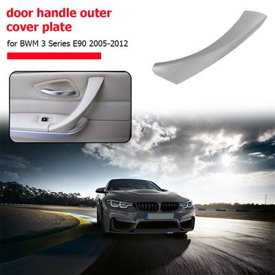 Tirador de puerta interior, panel de manija de puerta interior de automóvil, cubierta embellecedora para BMW Serie 3 E90 E91 E92 316 318 320 325 328 2005-2012