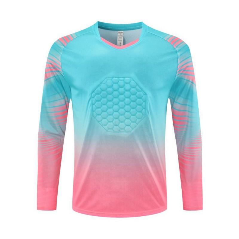 Unisex Adult Kids Soccer Goalkeeper Jersey Set Training Kit Outdoor Sport Uniform