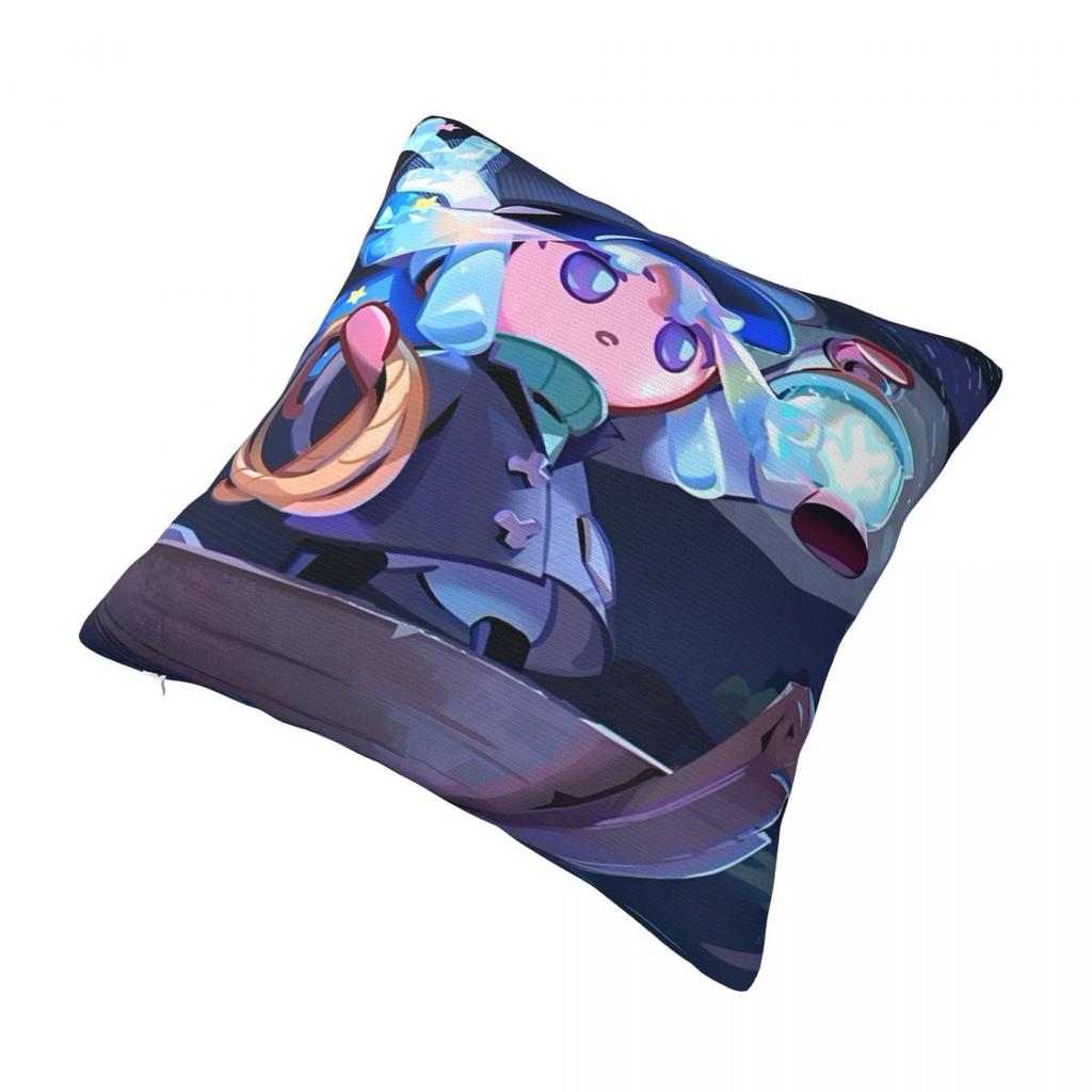 Star Coral Cookie Printed Pillowcase Cushion Cover Cookie Run Kingdom Pillow Covers Y2K Bedroom Decoration Zipper Multiple Sizes