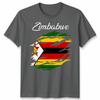 Zimbabwe Flag Unisex T Shirt Country Nationality Support Sports Pride Tee