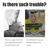 PVC Liner Inflatable Lumbar Pillow Soft Flocking Air Waist Support Lumbar Back Pad  Road Travel