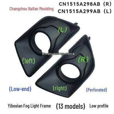 Ford EcoSport Nebelscheinwerferblende mit Loch Niedrige Verkleidung (Teilenummern: CN1515A298AB, CN1515A299AB)