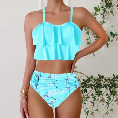 Women Bikini Set Sexy Swimwear Two Pieces Swimsuit Bathing Suits Bodysuit Beachwear Swimming Sets Plus Size