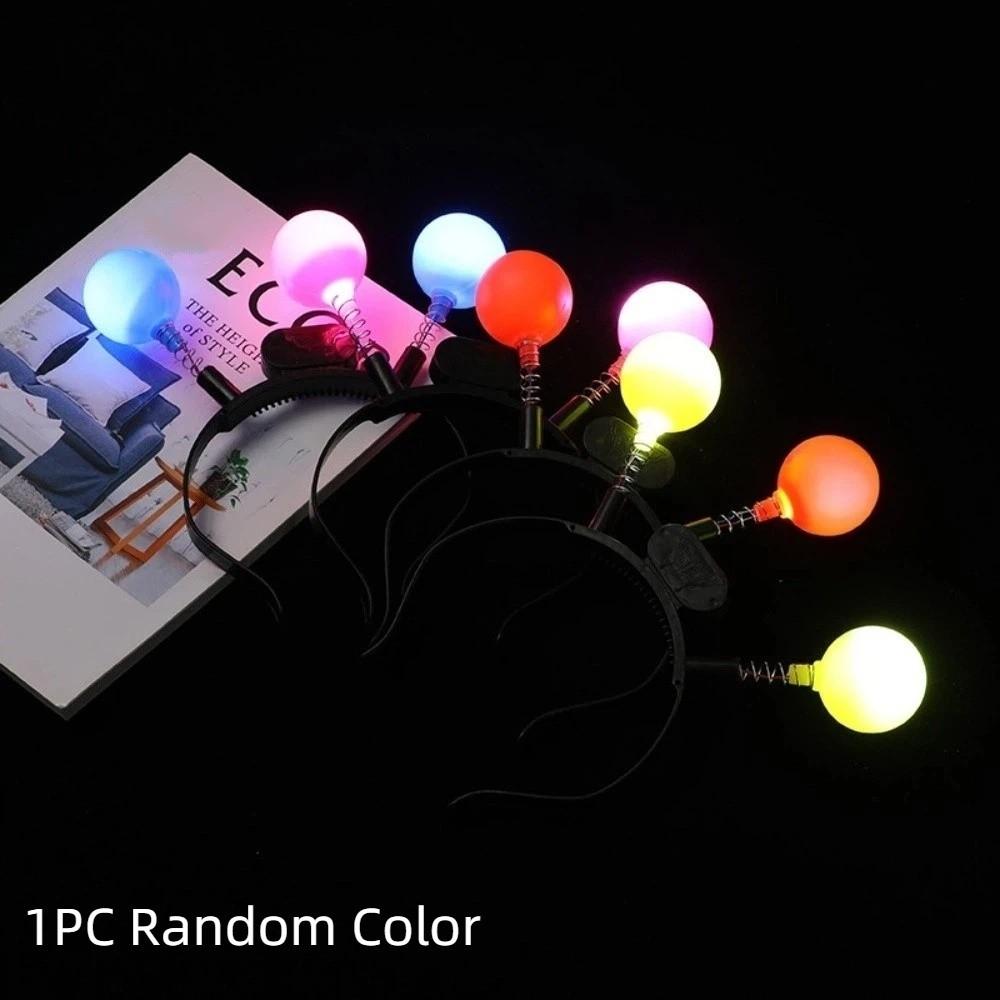 LED Glow LED Glow Hair Bands Photographic Headwear New Year Headdress  Decorations