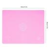 Kitchen Thicken Silicone Rolling Dough Pad Baking Mat with Scales DIY Baking ToolsPink 40x50cm