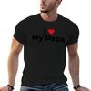 I Love My Papa Tshirt T Shirts For Unisex Graphic Vintage Unisex T Shirt Graphic Unisex T Shirts For Unisex Tshirt