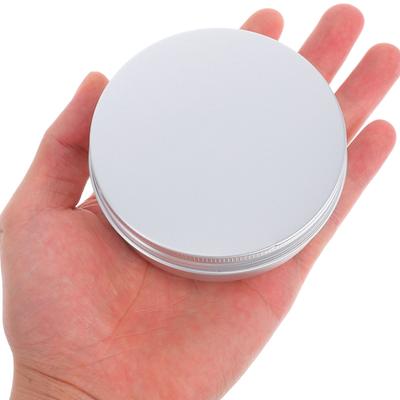 3 pezzi Scatole di Sapone in Alluminio 100ml 83 25mm Coperchio Rimovibile Griglia di Asciugatura Contenitori Portaoggetti Versatile Viaggio Argento Portatile
