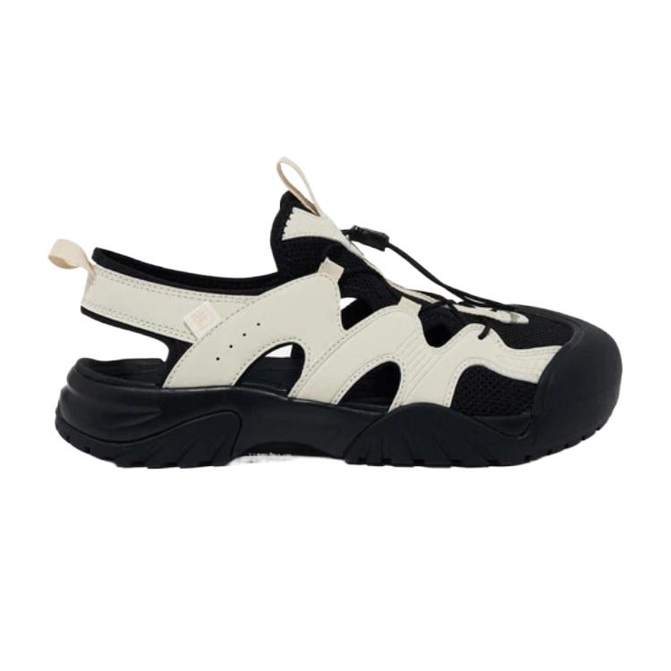 FILA Sandals V2 Fashion Trendy Minimalist Classic Water Shoes Unisex Sandals Black White 1SM02777H013