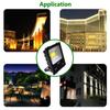 LED Flood Light 10W 20W 30W 50W 100W 200W IP66 Waterproof Floodlight Outdoor Spotlight Reflector Wall Light Street Light
