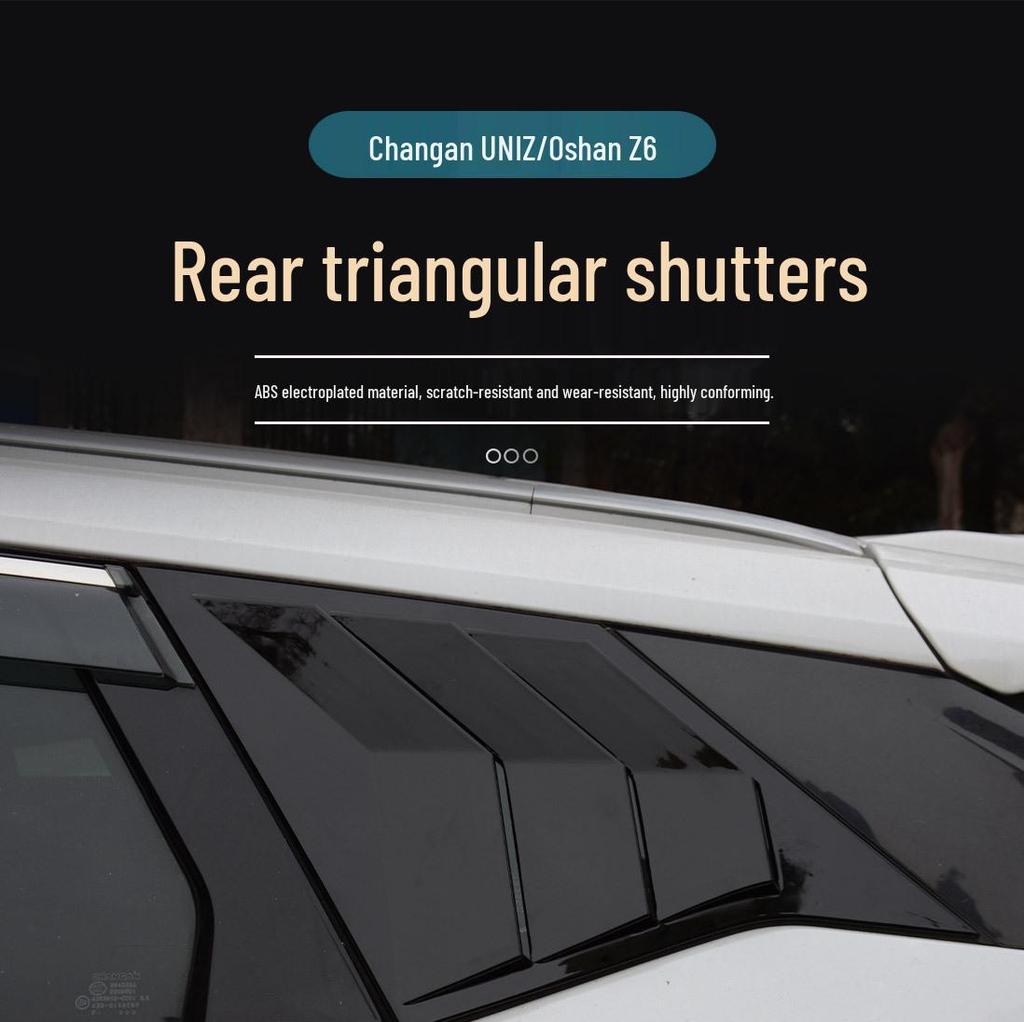 Changan UNI-Z Oshan Z6 Rear Window Louver Trim Decorative Strip