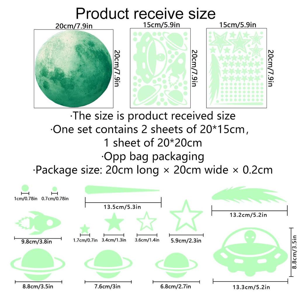 Nálepky na stěnu svítící hvězdy svítící ve tmě dekorace do obývacího pokoje ložnice vypínač dětský pokoj koleje DIY kreativní samolepky svítící ve tmě