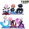 6-Style Anime Jujutsu Kaisen Series Figure Itadori Yuji Gojo Satoru Megumi Combat Special Effects Statue Pvc Model Ornament Toys