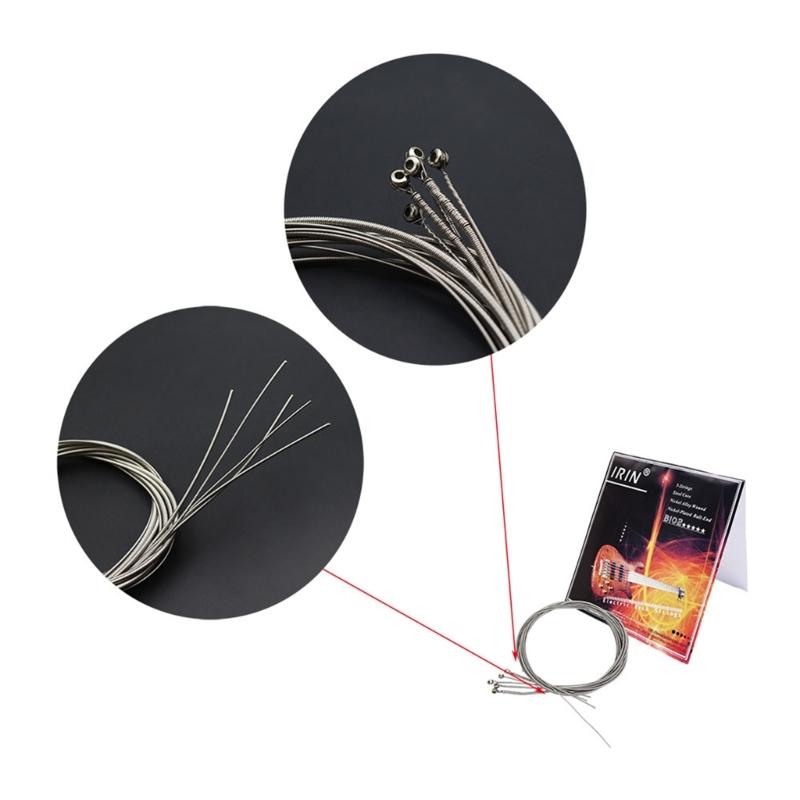 Nickel Alloy Electric Bass String Instrument Bass 1.14mm-3.29mm 5 String Electric Bass String Set DIY Repair Bass Parts