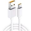 Kabel Oppo Dl136 Supervooc Super Szybki Usb Do Usb-C Type C 65W 1M Przewód Biały