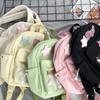 Ghiozdan stil japonez ins rucsac moale drăguț pentru fete mic, rucsac ușor pentru student la facultate geantă de mamă ghiozdan mic ghiozdan școlar feminin