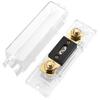 Heschen Car Fuse Wire ANL-40A, Gold, 1 Piece, Fuse Holder with Fuse, Auto Car Motorcycle Audio Subwoofer Supplies