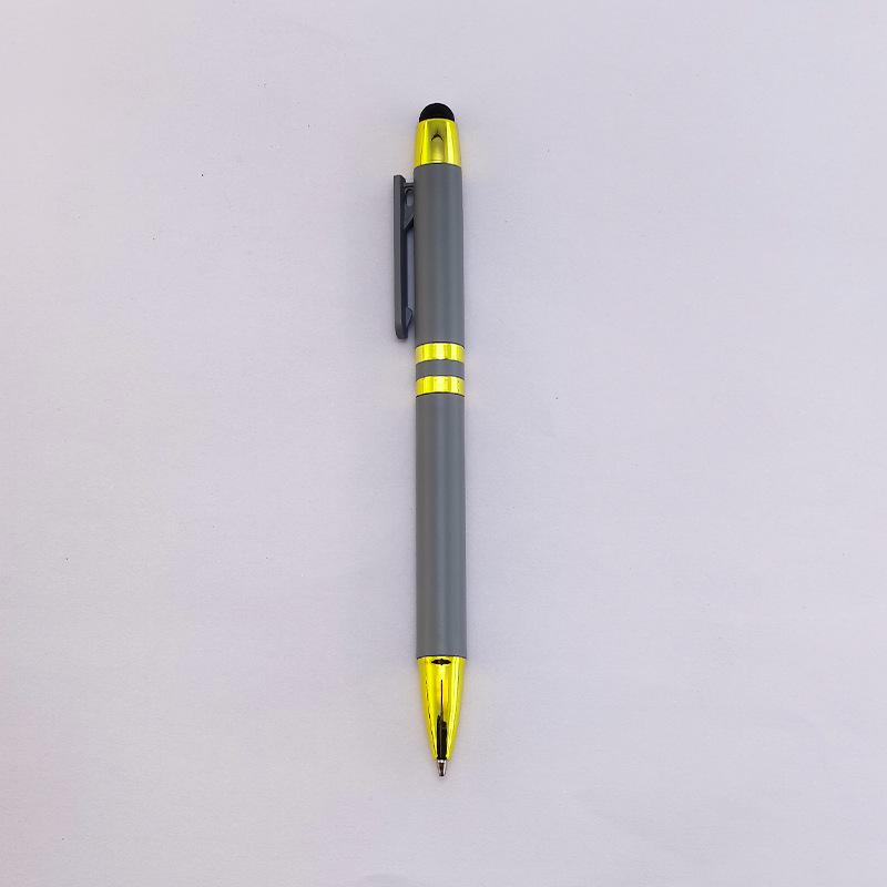 Touch Screen Ballpoint Pen - Creative Clip Style, Signature & Neutral Pen with Customizable Logo for Advertising and Hotel Use